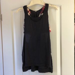 lulu lemon tank top with built in sports bra